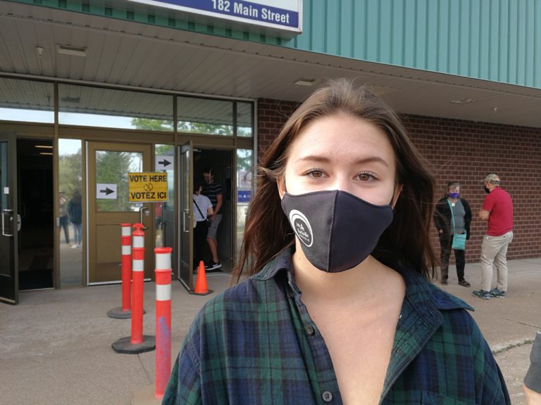 Frustration and misinformation for students at Sackville polling station