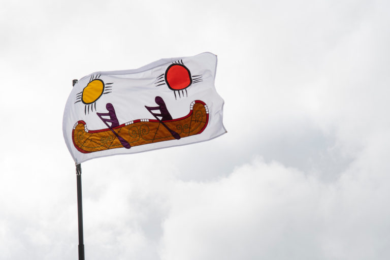 Wabanaki/People of the Dawn now flying above the Owens