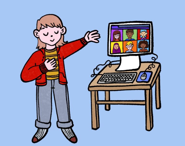 Theatre student presents online workshops for kids