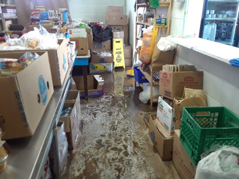 Sackville Food Bank flooded, but is bouncing back fast