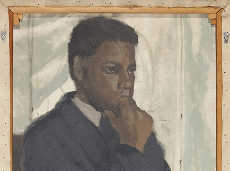 Portrait of first Black Mount Allison student on display