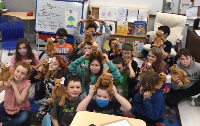 “Comfort bears” provide hugs, coping strategies for elementary school kids