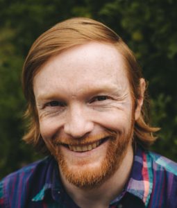 Geordie Miller smiles.
