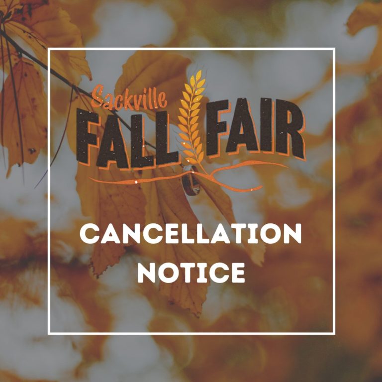 Thursday roundup: TRHS and PERS closed again; Fall Fair cancelled; global climate strike in Sackville Friday