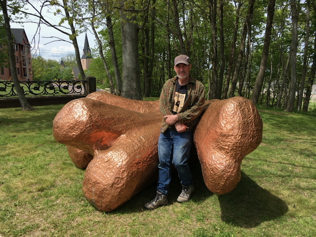 Sackville’s newest piece of public art has a century-old elm at its heart
