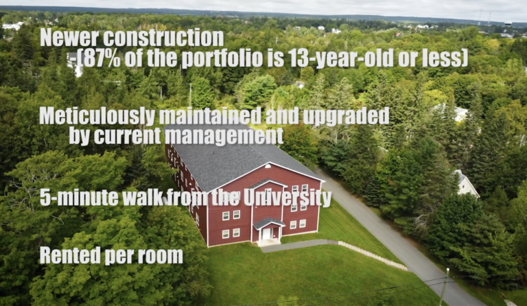 Sunset Investments says it’s back with another, bigger purchase of rental housing in Sackville