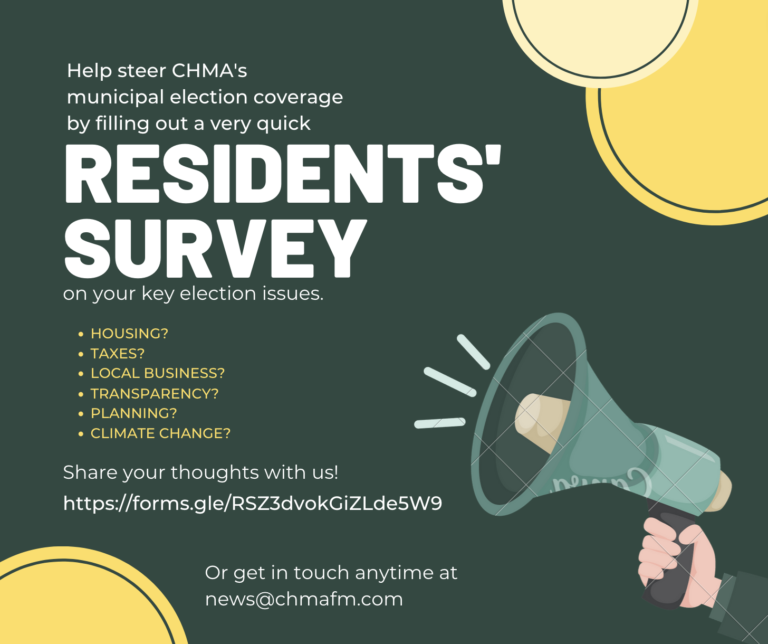 CHMA asks residents to share their issues for this municipal election