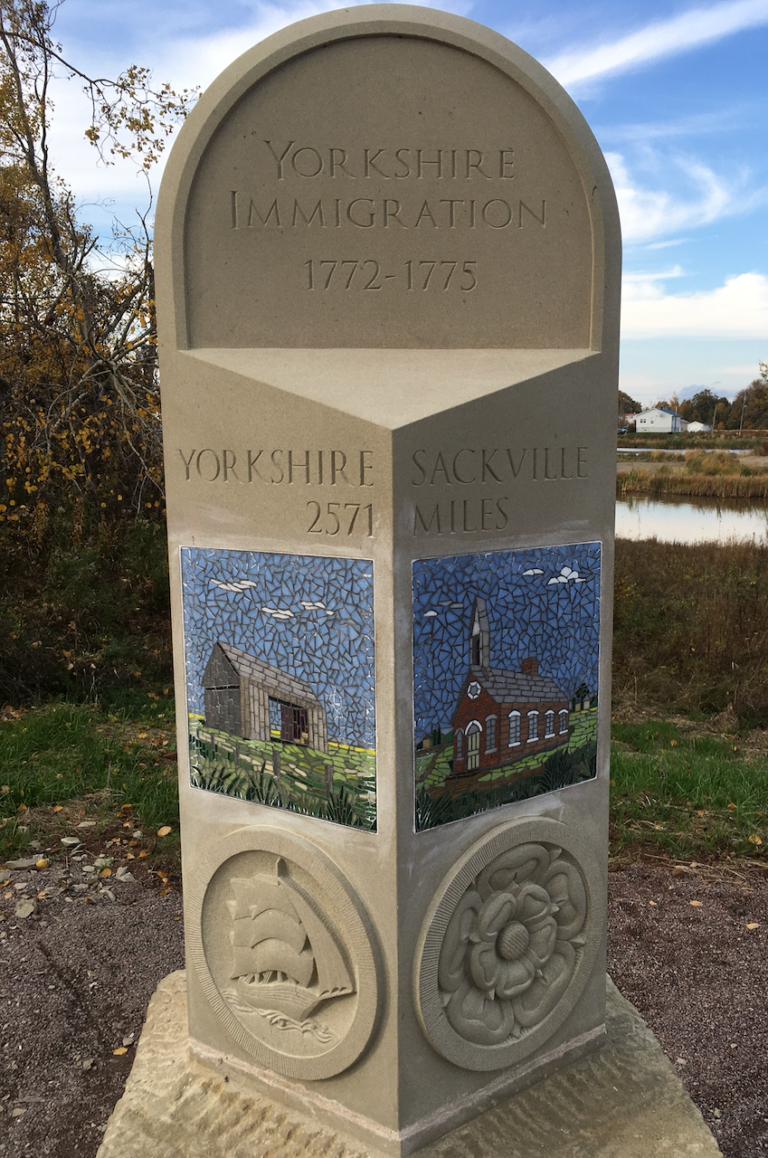 New sculpture, new trail, but still no (official) name: Sackville’s retention pond park