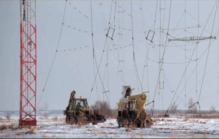 Spectres of Shortwave documents the demise of the Tantramar radio towers