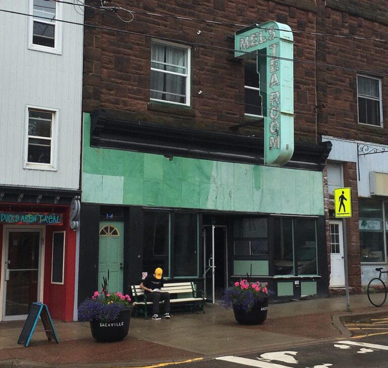 Former Mel’s Tea Room begins transformation to something new