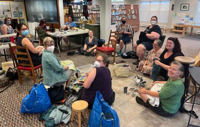 Mending Cafe makes space for people care and planet care, one hem at a time