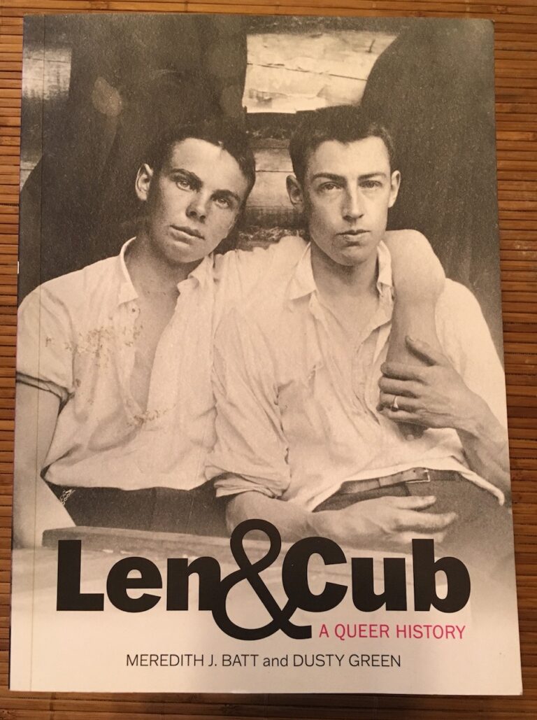 Len & Cub tells the story of one of the Maritimes’ earliest documented same-sex relationships