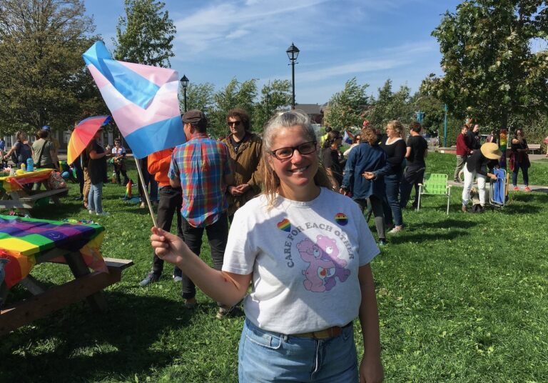 World Wide Rally for Freedom comes to Sackville and finds a park filled with rainbows