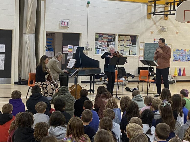 Sackville Festival of Early Music concerts kick off tonight, after a week of outreach