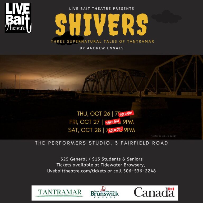 Andrew Ennals goes back to his spooky Sackville roots with Shivers: Supernatural Tales of Tantramar
