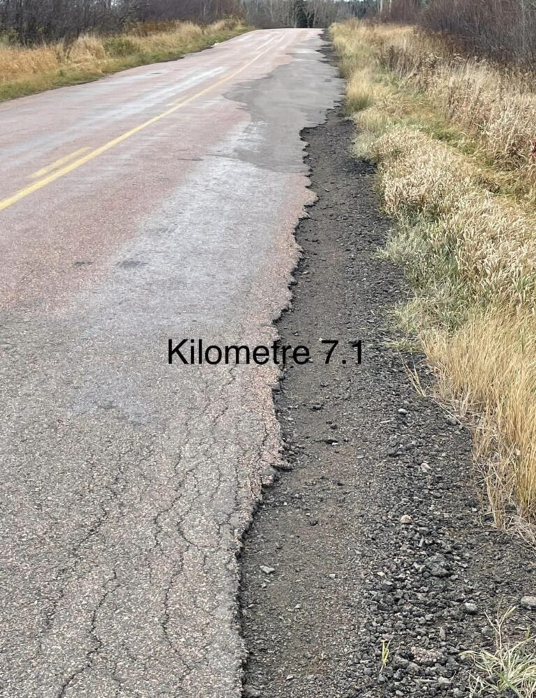 Route 955 residents say their road is unsafe, call for help from minister