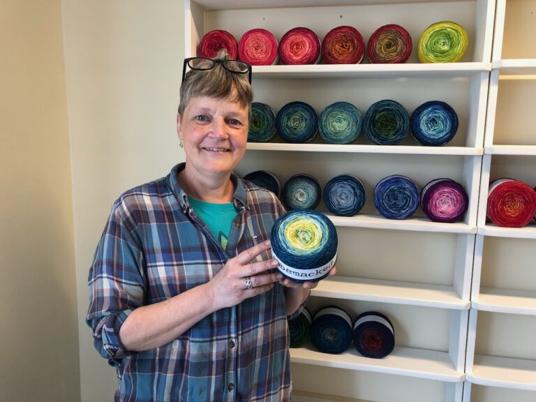 Sackville’s ‘dye power’ increases with new retail space for Gobsmacked Yarn