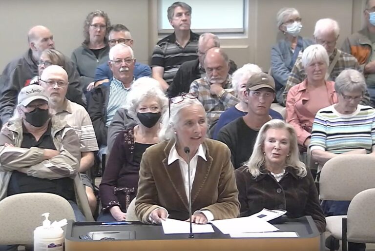 Crowd shows up to support call for priority on built heritage in Tantramar