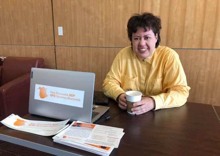 NB NDP candidate Evelyne Godfrey talks campaigning for ‘party of the left’