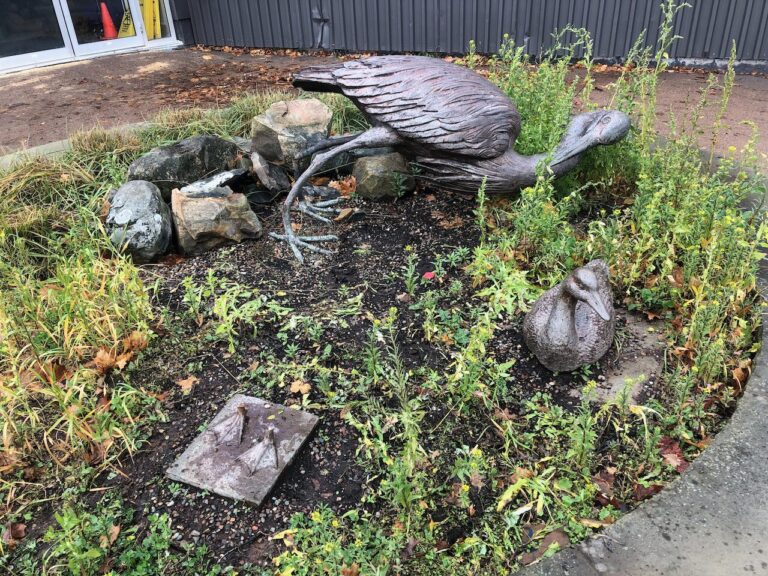 Vandals destroy public sculpture in downtown Sackville