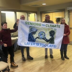 Tantramar seniors join forces for climate action and provincial Earth Day rally