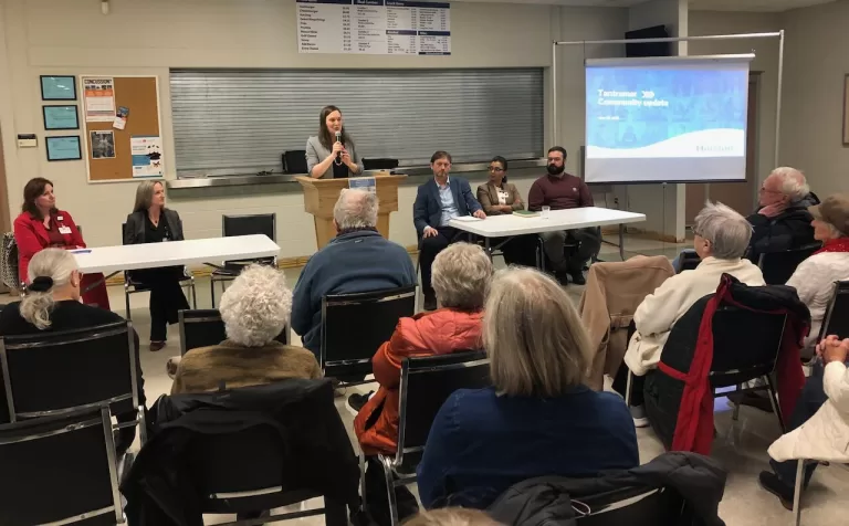 Listen in:  Community health care meeting hosted by MLA Megan Mitton, featuring Horizon health officials
