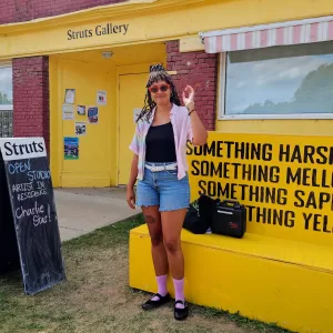 Exploring identity through sound: Inside Charlie Star’s residency at Struts Art Gallery