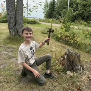 An unexpected find while digging in the dirt