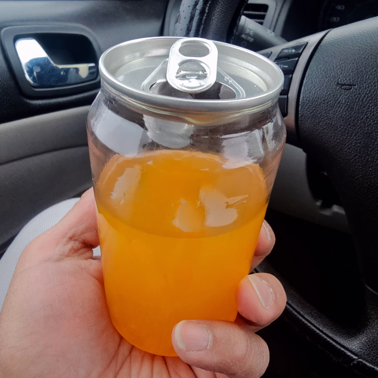 Spill proof, sealed to-go drinks at Tambayan Cafe | Photo: Clinton Davis / CHMA News