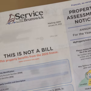 Property assessment notices are out. What that means for 2026 tax bills in Tantramar