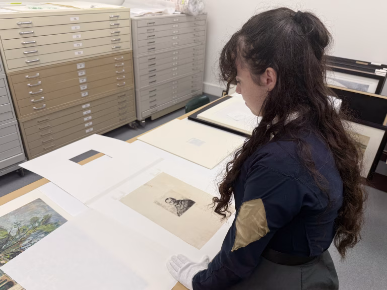 Owens summer intern traces mystery behind four Rembrandt prints